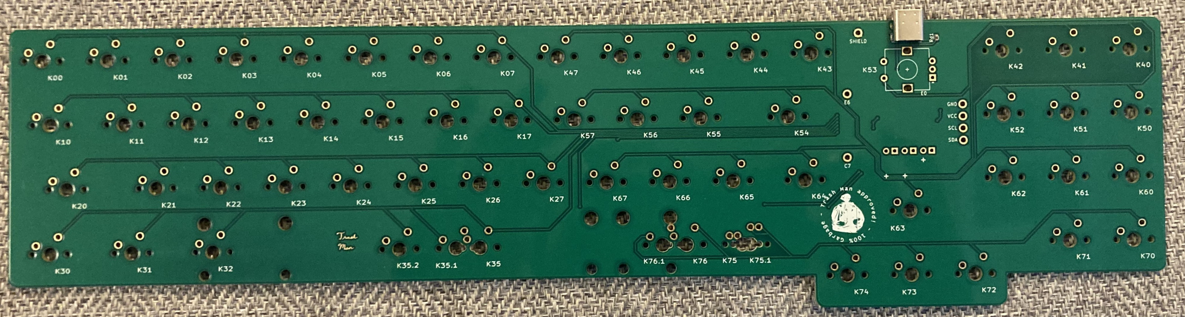 Garbage Truck rev 1 PCB front