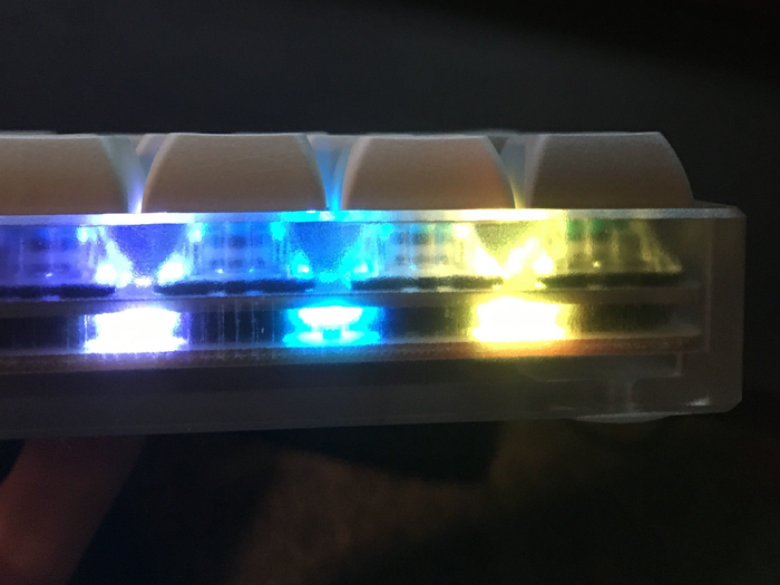 LEDs in the production case
