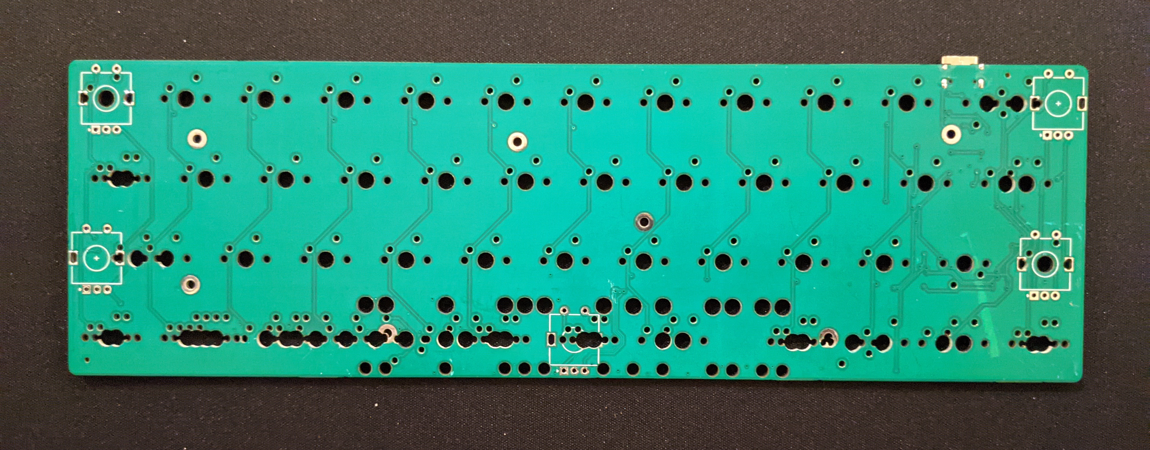 Front of the m3n3van rev1 PCB