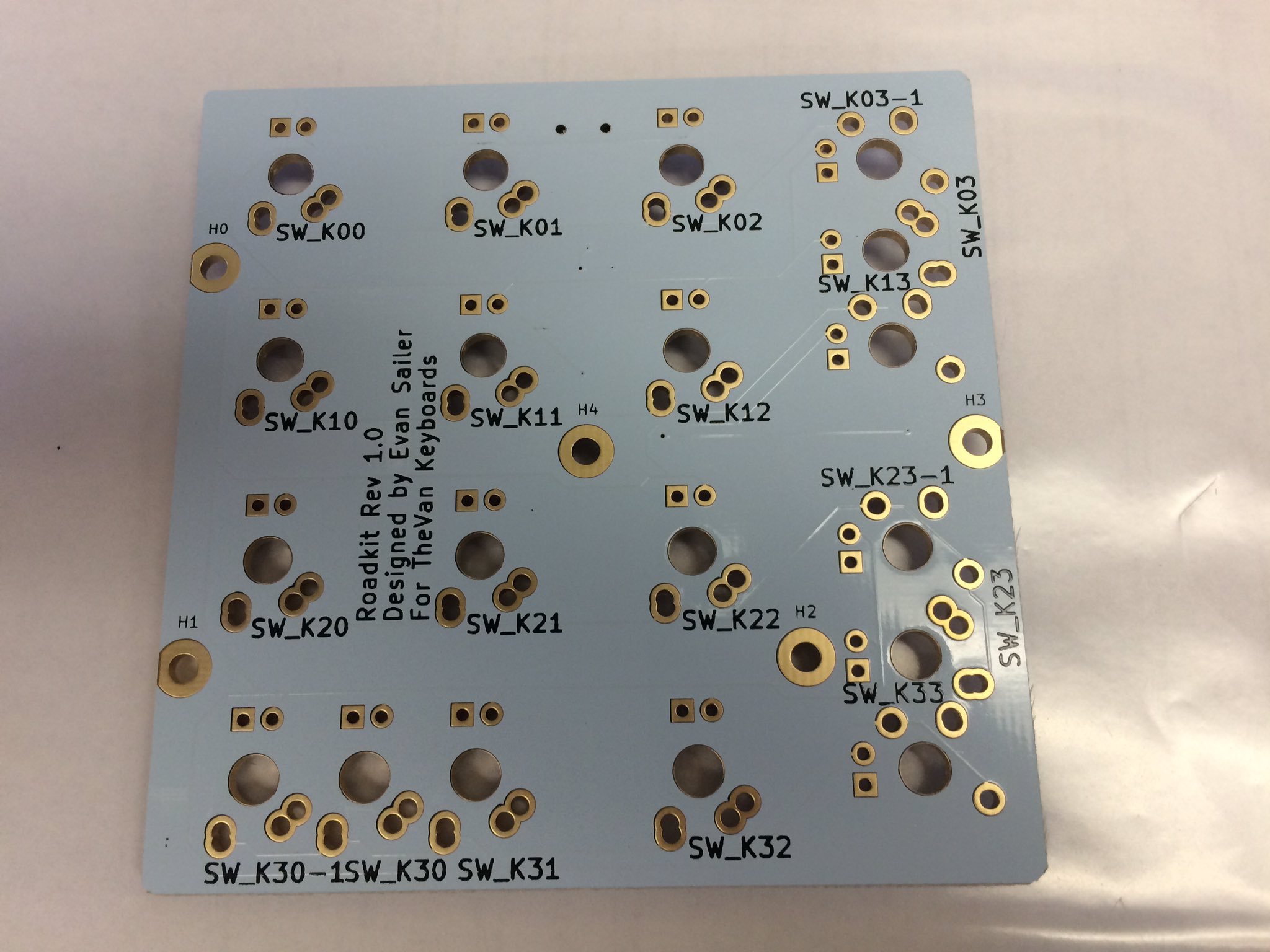 Roadkit PCB Rev 1.0 front