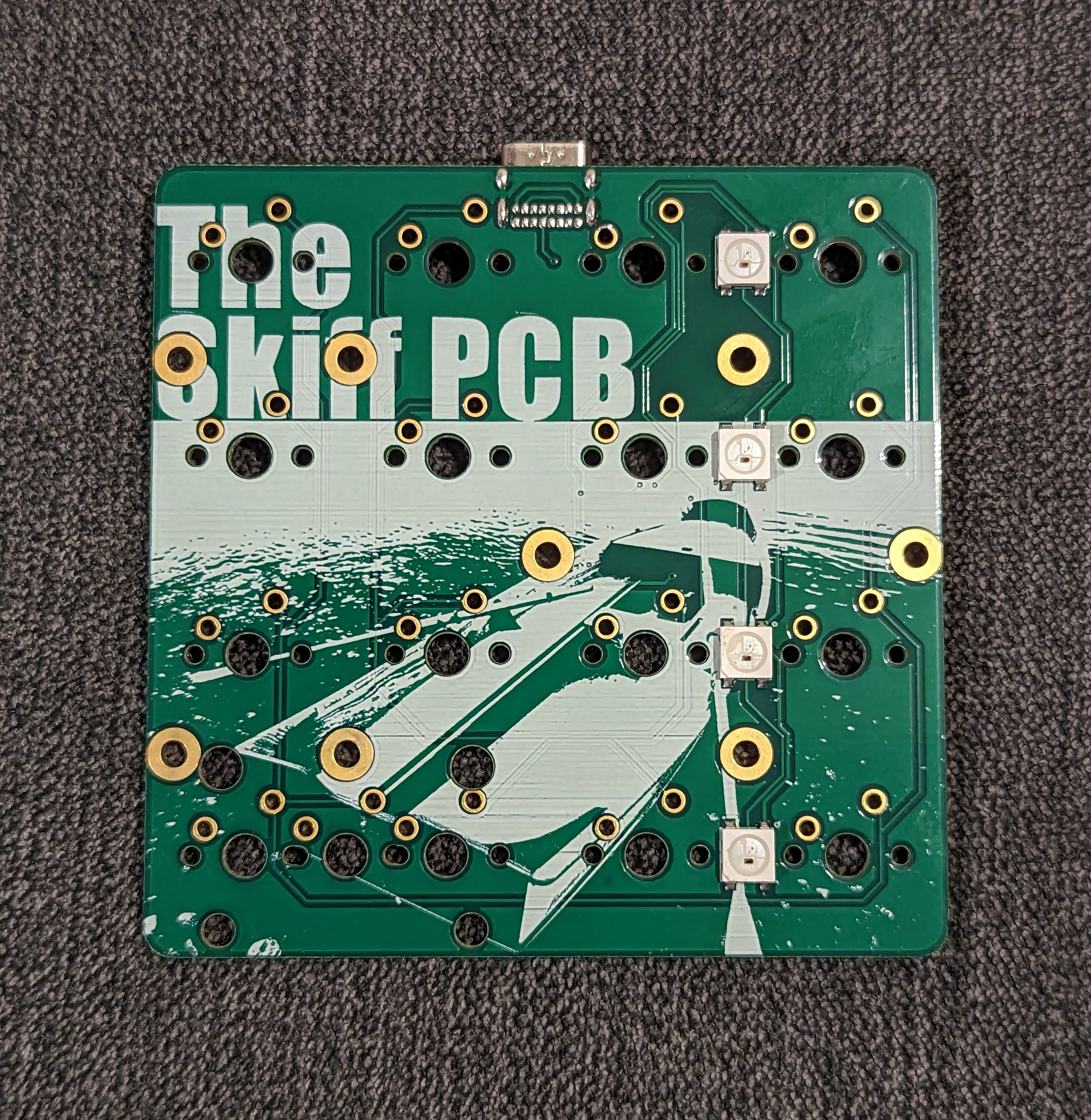 Front of the Skiff PCB