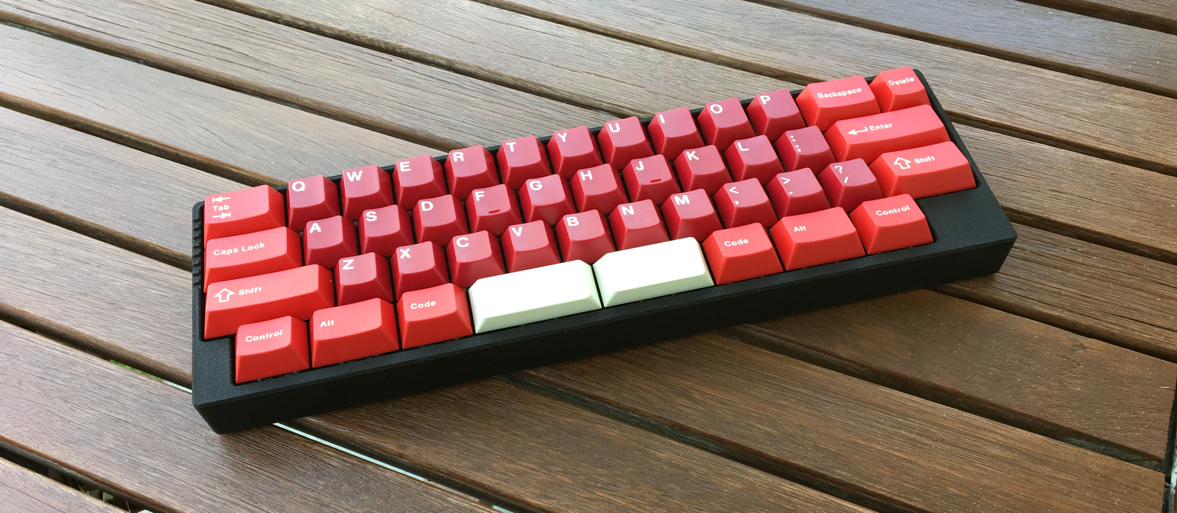 TtocyobItna with GMK Jamón. GMK Jamón does not include any 1.75u row 2 keys which prevents it from having full compatibility with a standard MiniVan